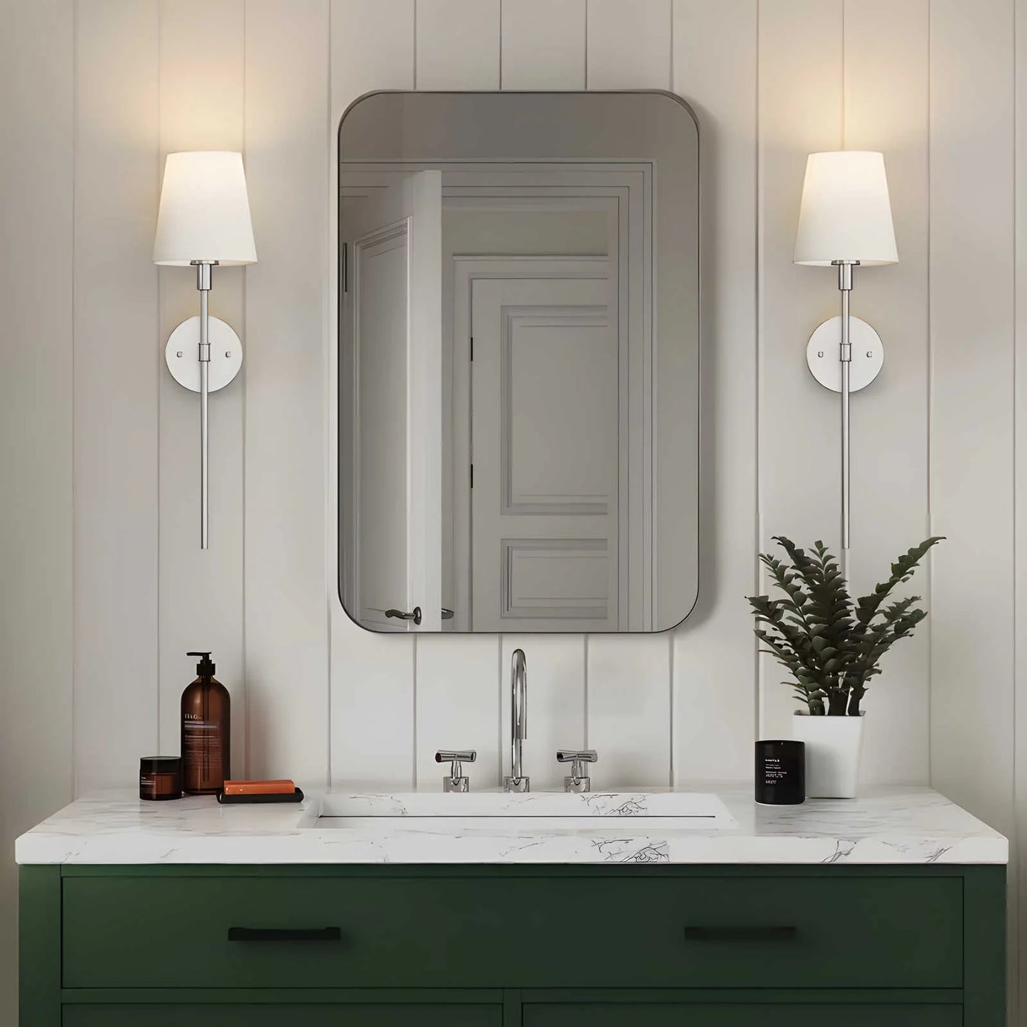 CORDLESS WALL SCONCES (SET OF 2)