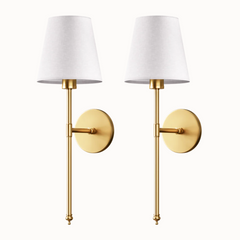 CORDLESS WALL SCONCES (SET OF 2)