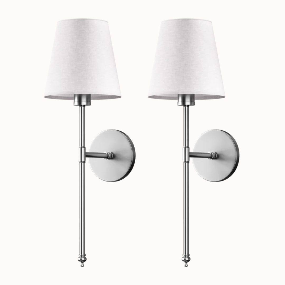 CORDLESS WALL SCONCES (SET OF 2)