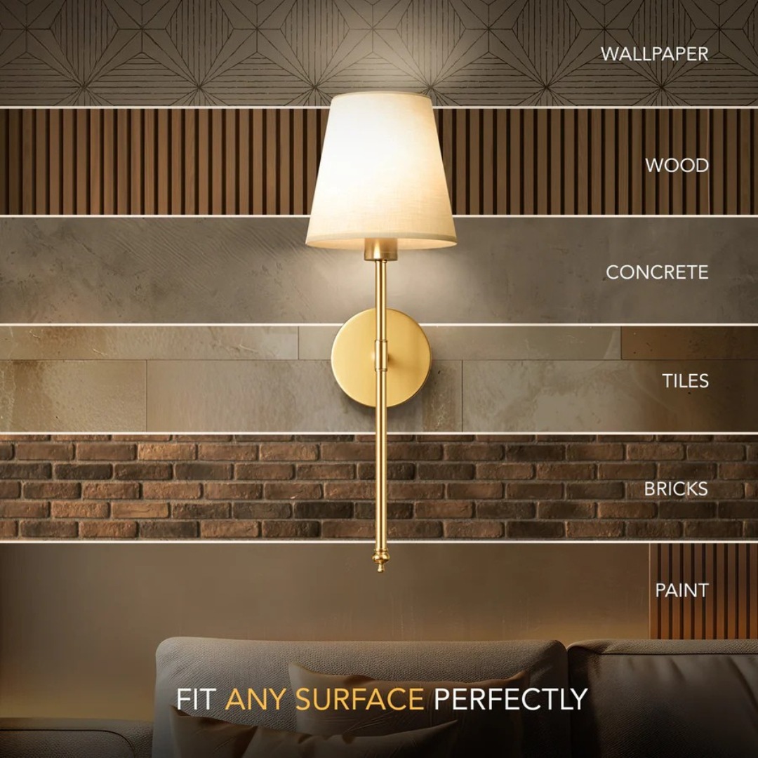 CORDLESS WALL SCONCES (SET OF 2)