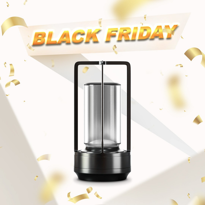 CRYSTAL LANTERN TABLE LAMP