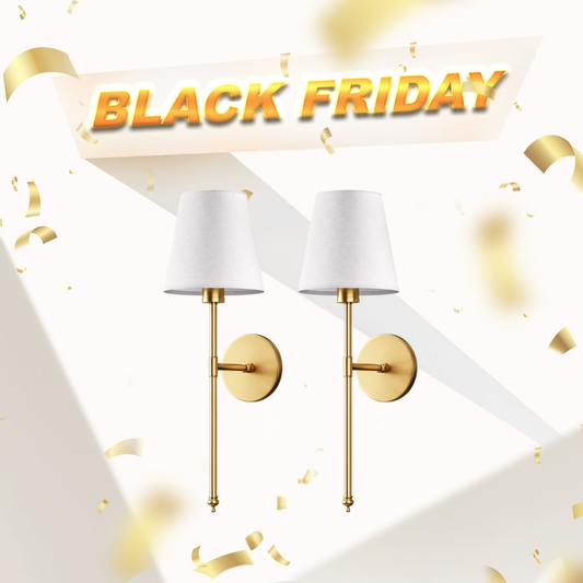 CORDLESS WALL SCONCES (SET OF 2)