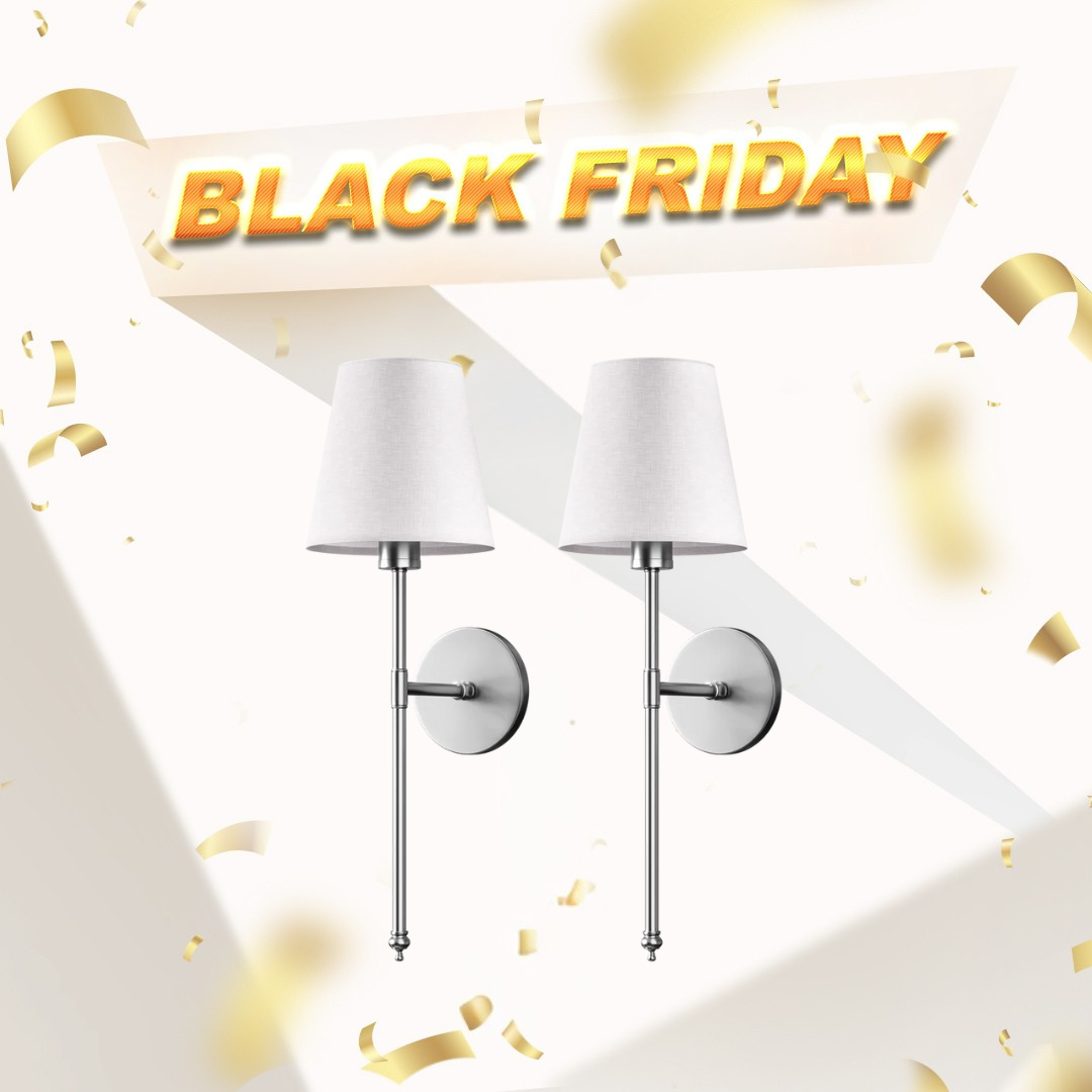 CORDLESS WALL SCONCES (SET OF 2)