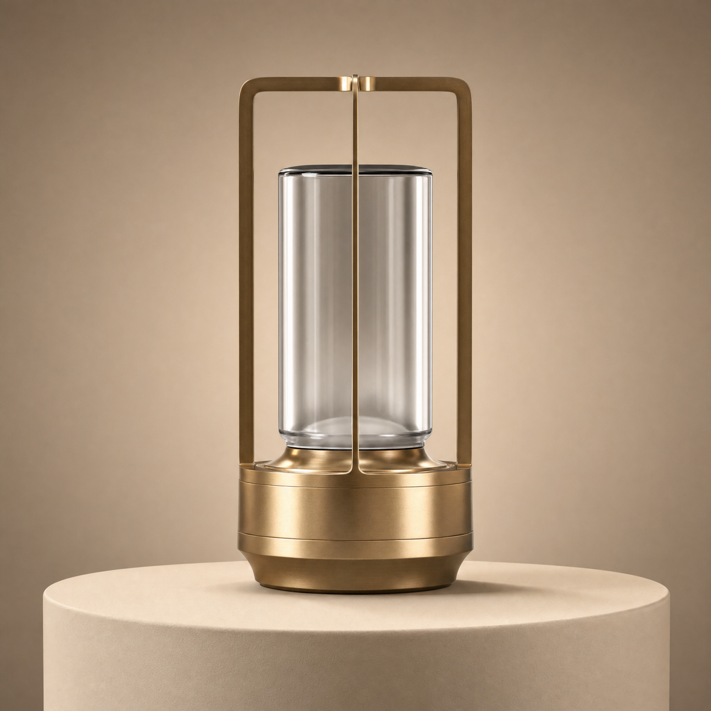 CRYSTAL LANTERN TABLE LAMP