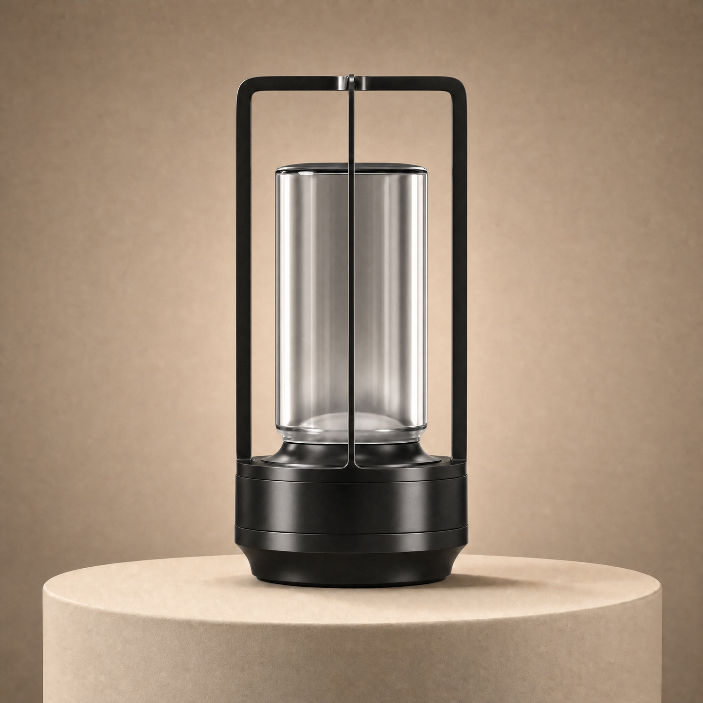 CRYSTAL LANTERN TABLE LAMP